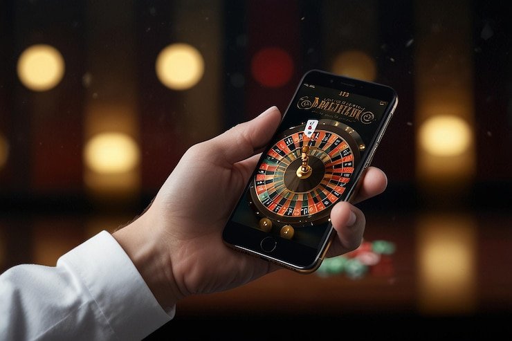Pengguna mobile menelusuri slot diner